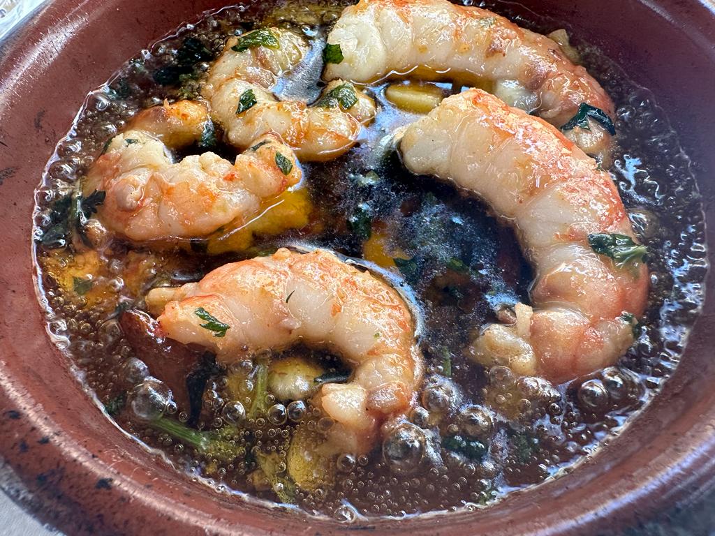 Spanish Garlic Prawns image 