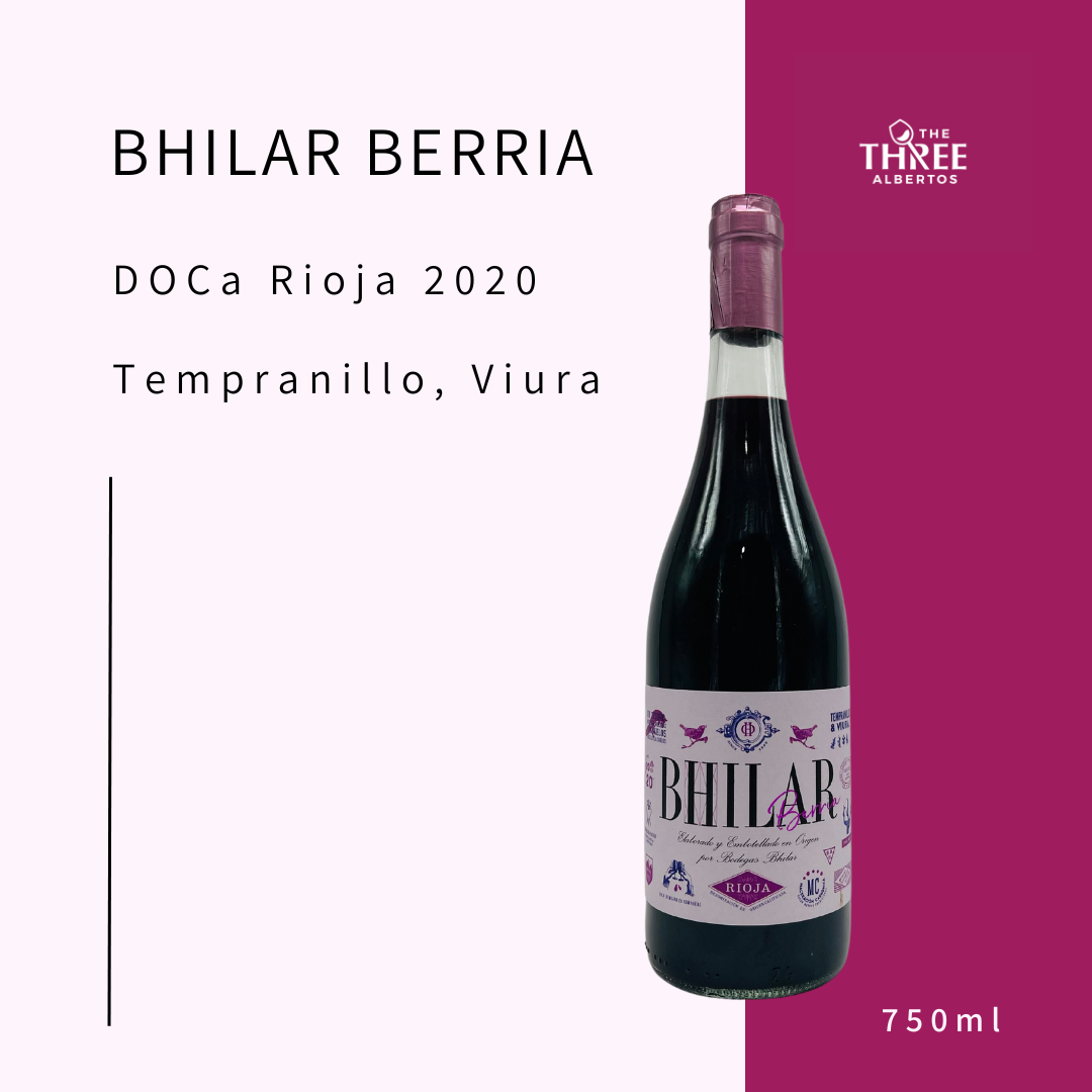 Bhilar Berria Tempranillo D.O.Ca 2020