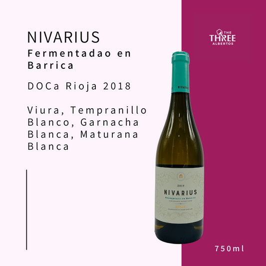 Nivarius Fermentado en Barrica 2018